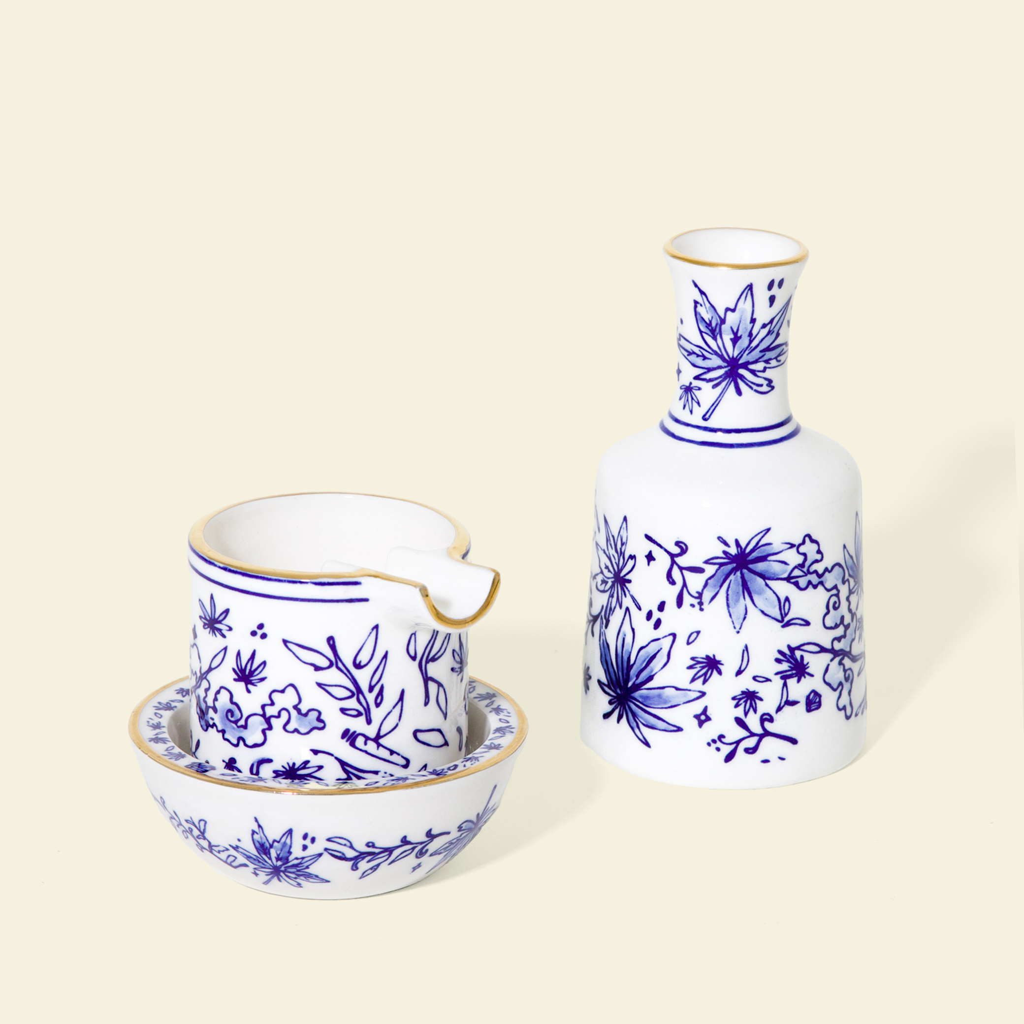 Ashtray Set by Seth - Floral – HOUSEPLANT