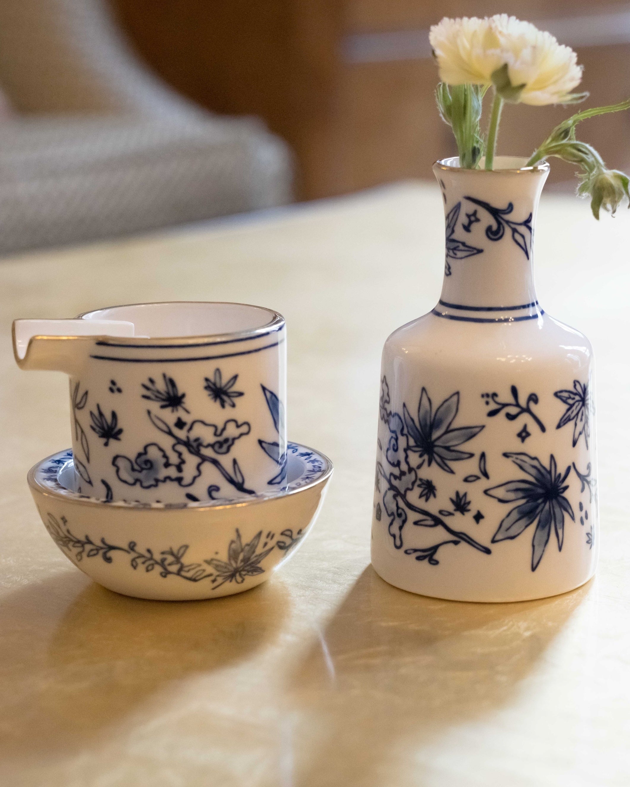 Ashtray Set by Seth - Floral – HOUSEPLANT