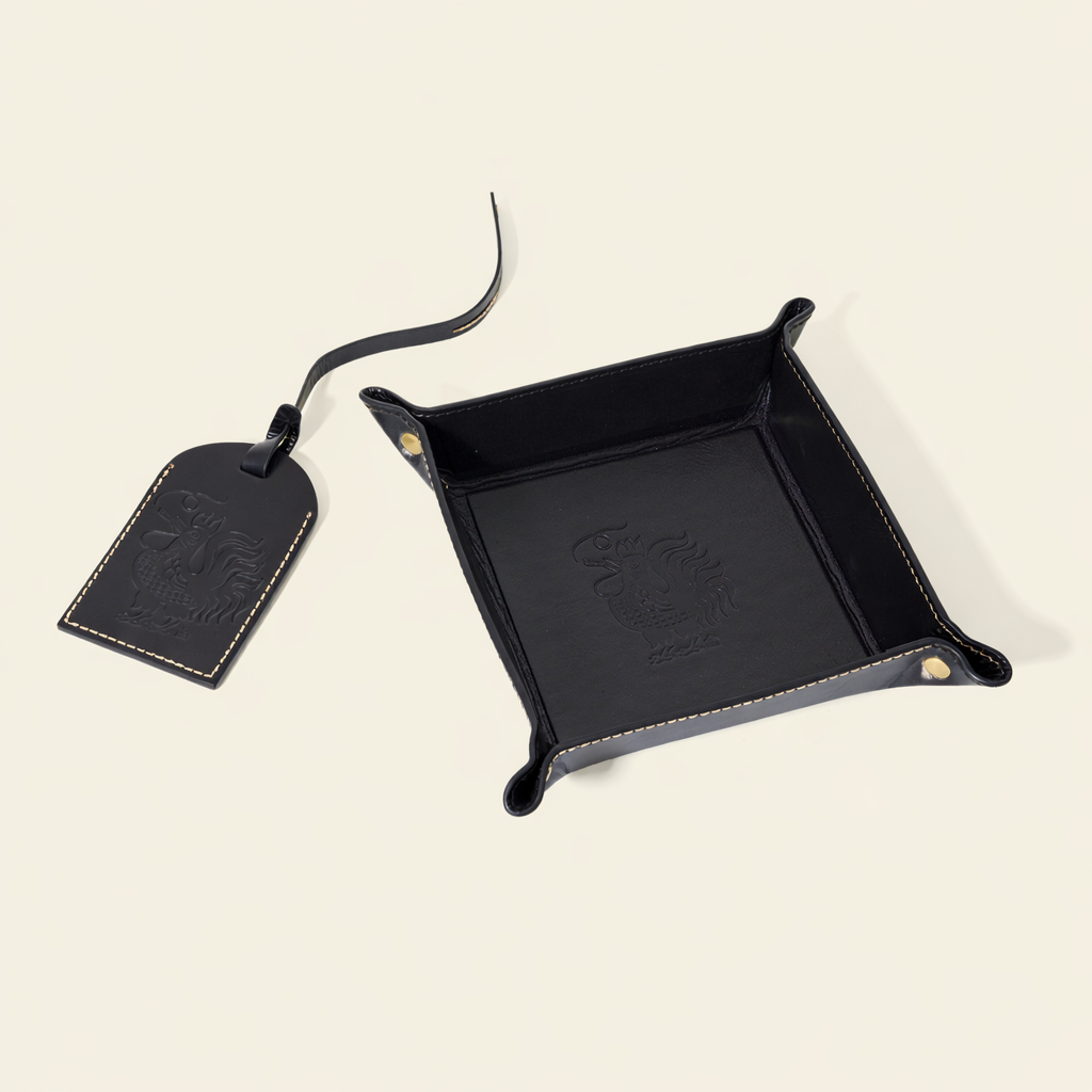 The Leather Set | Valet & Luggage Tag – Houseplant