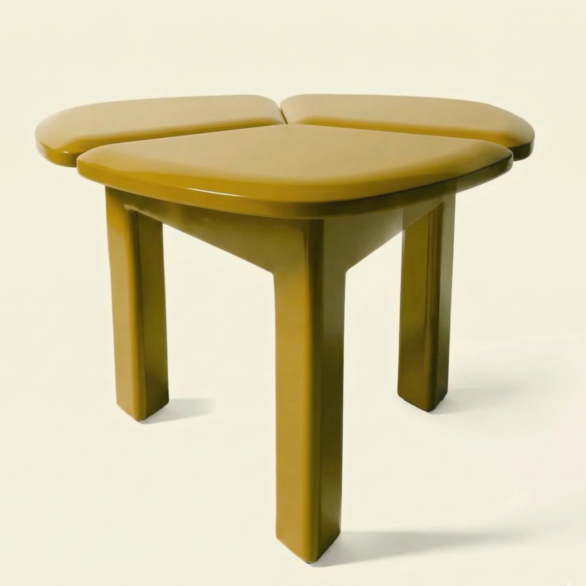 house plant table Stash Table Olive