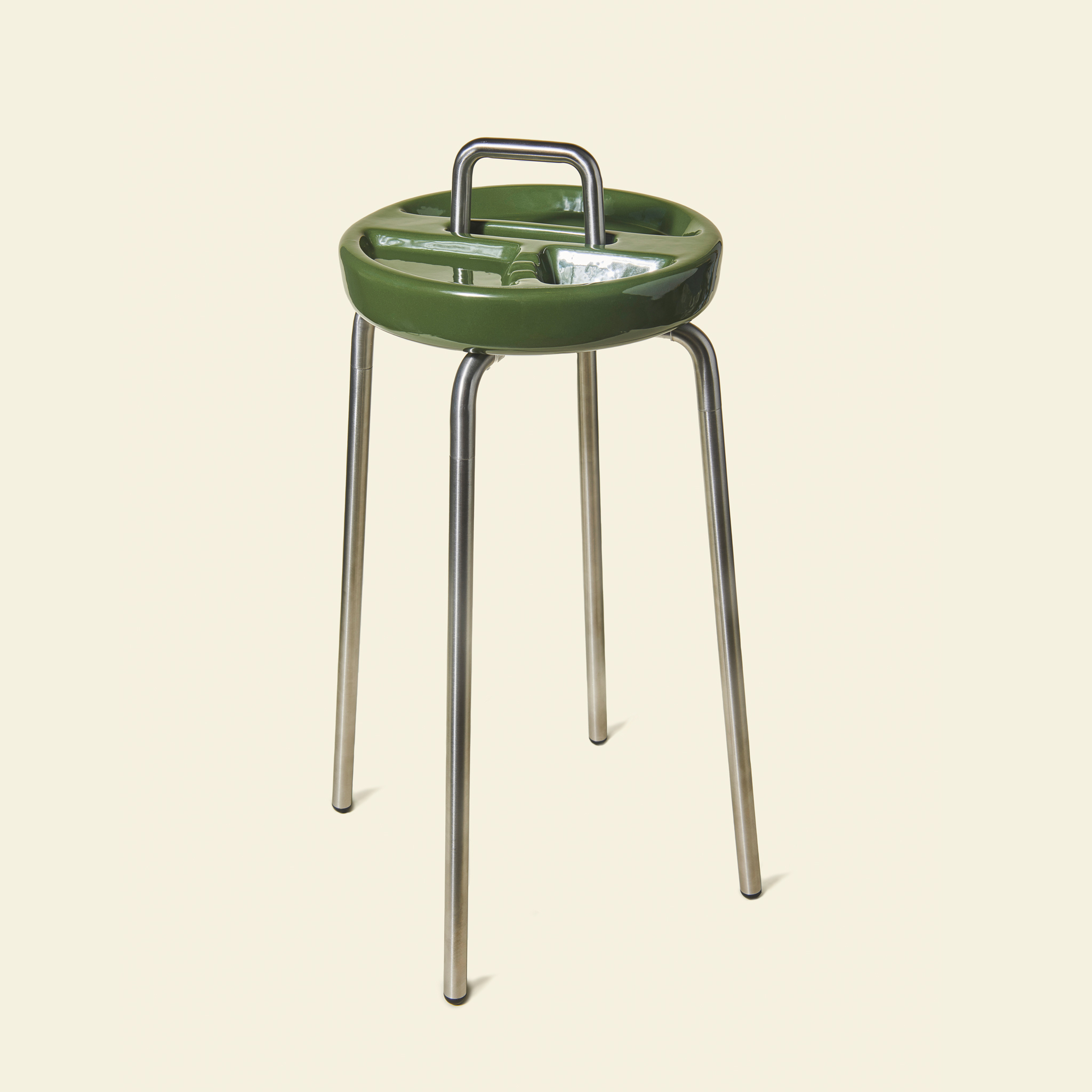 house plant side table Side Table Ashtray Orange
