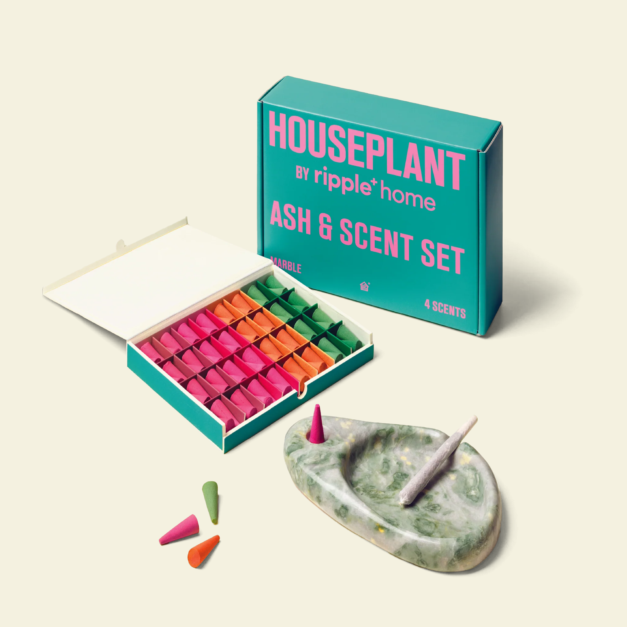 Ash and Scent Set | Incense & Ashtray Set – HOUSEPLANT