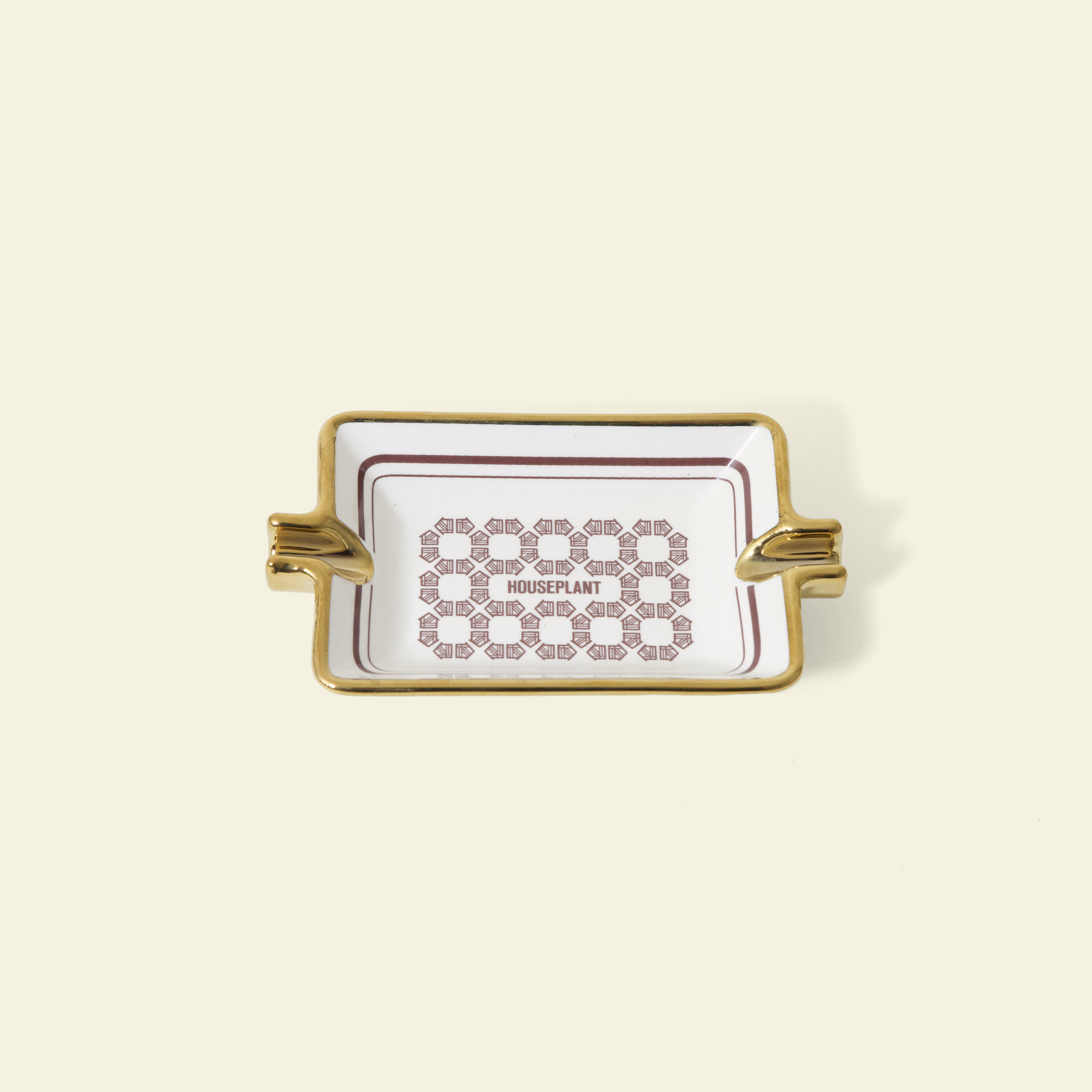 Small Catchall Ashtray | Mini Stoneware Tray | Houseplant