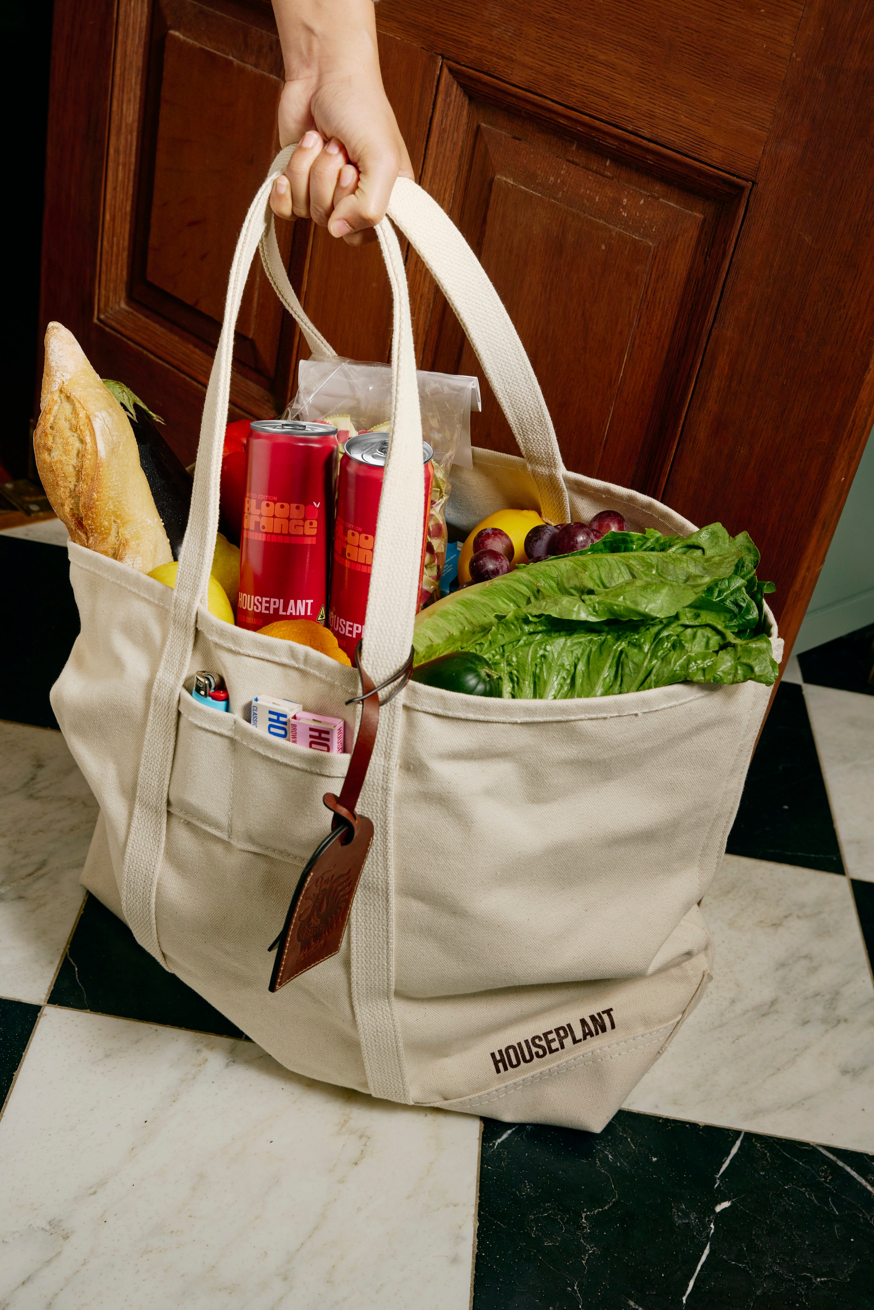 Large Canvas Tote Bag | Carryall XL – Houseplant