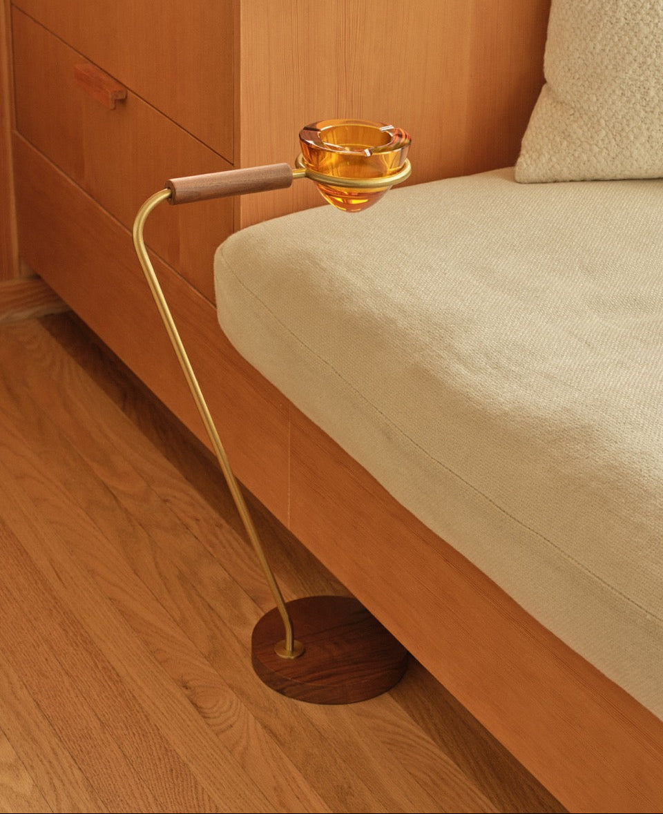 Wood Standing Ashtray Stand by Seth Rogen | Houseplant