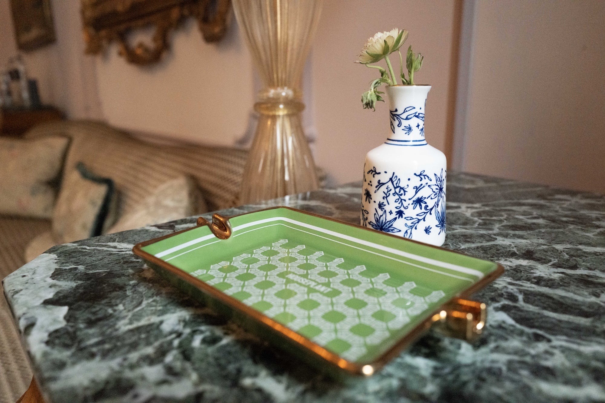 Ashtray Set by Seth - Floral | Cute Ceramic Ashtray Set