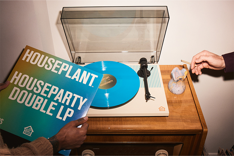 米3LP Various Houseplant - Houseparty Double LP HP003 Houseplant /00660 Music And Weed – HOUSEPLANT