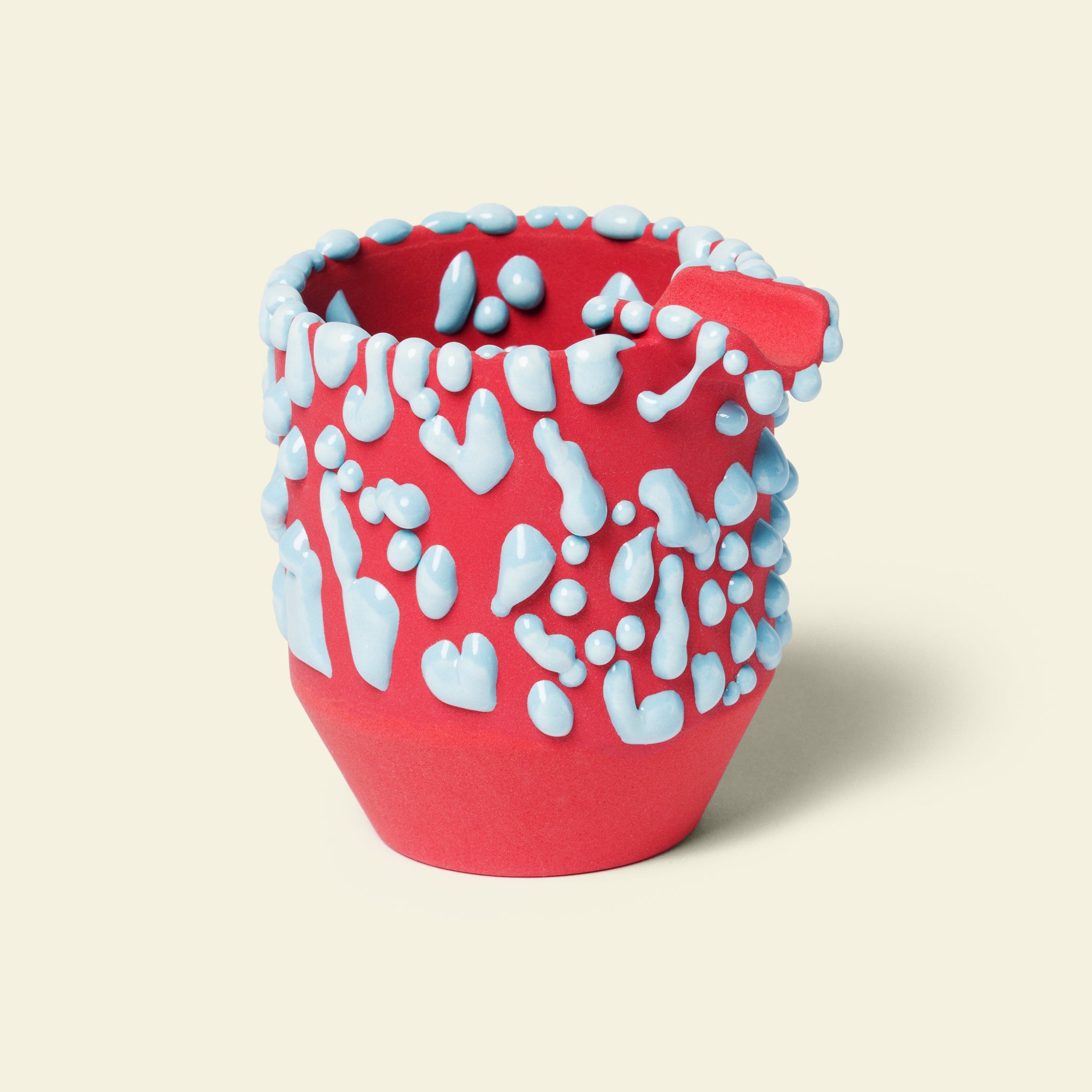 Gloopy Ashtray By Seth Rogen In Red & Aqua Houseplant HOUSEPLANT